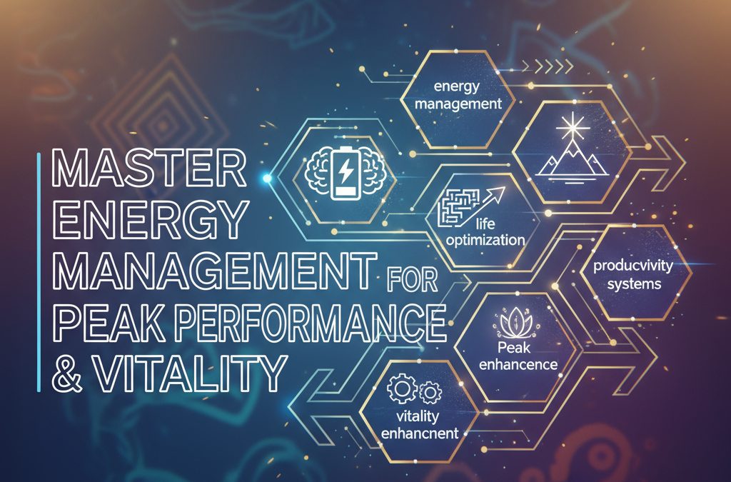 Master Energy Management for Peak Performance & Vitality